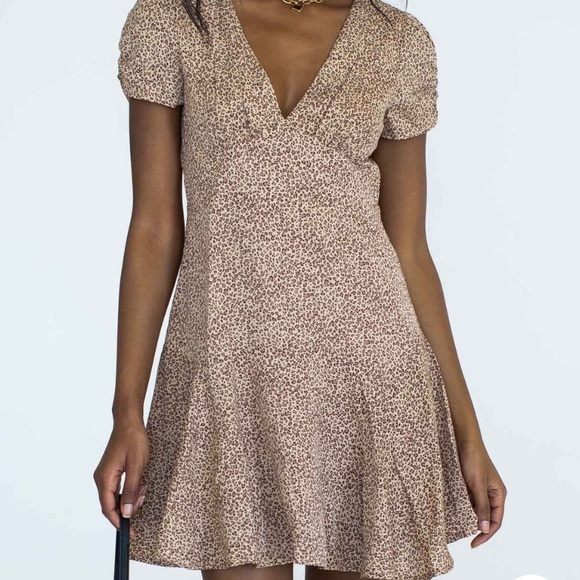 Princess Polly The Sting mini dress Leopard - Picture 2 of 8